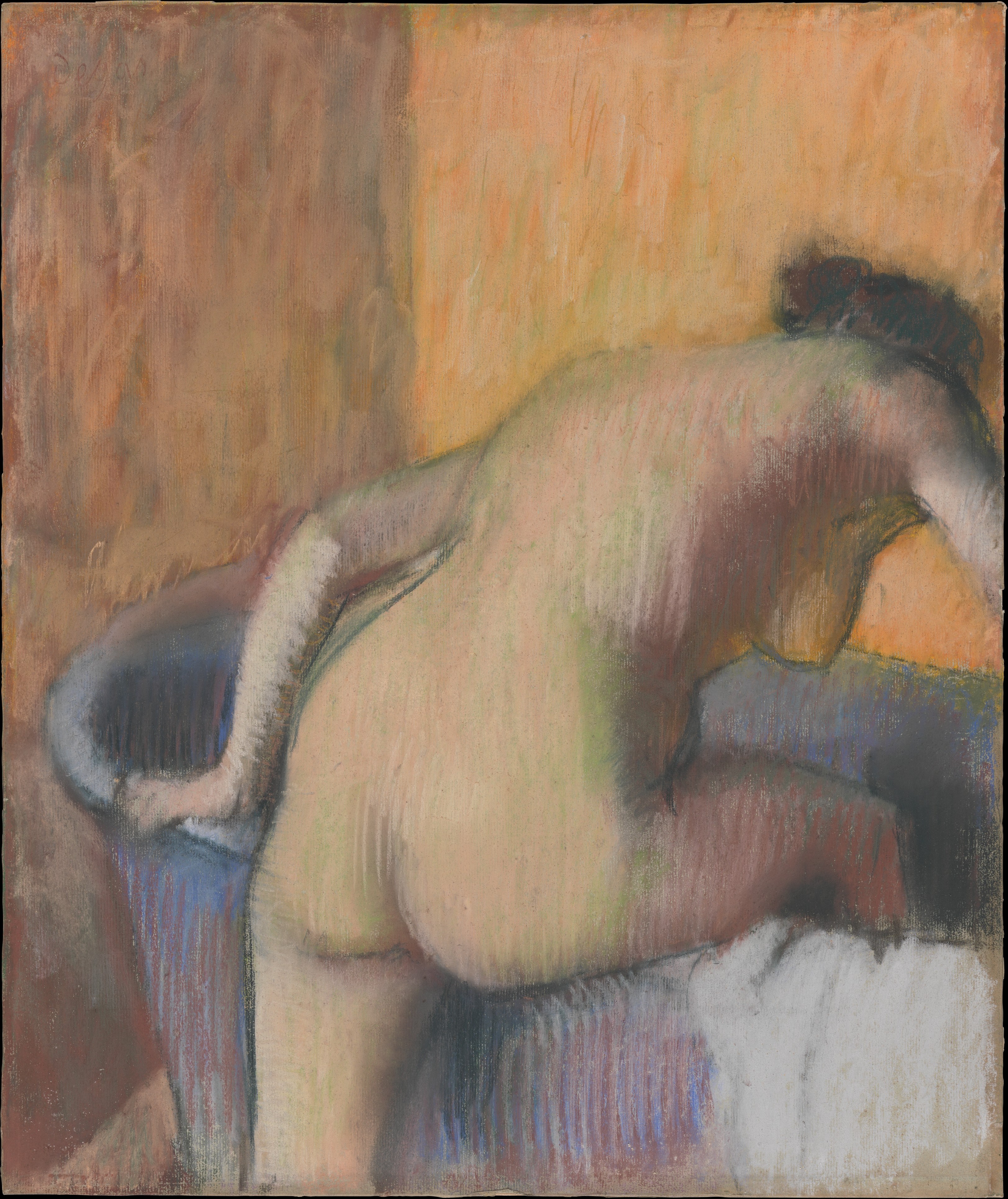 Bather Stepping into a Tub 1890